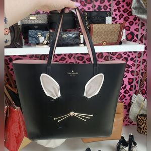 Kate Spade “hop to it” bunny tote